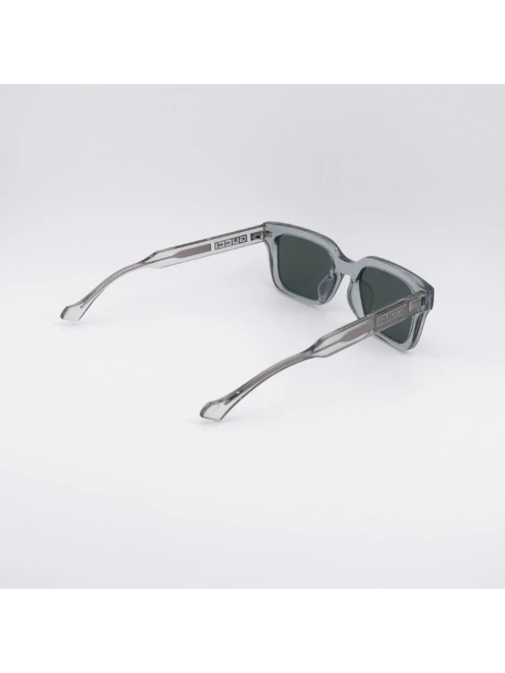 Gucci GG1732SK 004 Sunglasses Grey Square Frame, Grey Lenses